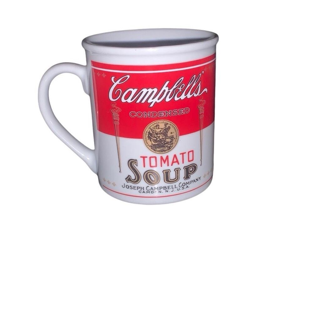 Vintage Campbell's Condensed Tomato Soup 125th Anniversary Mug Americana